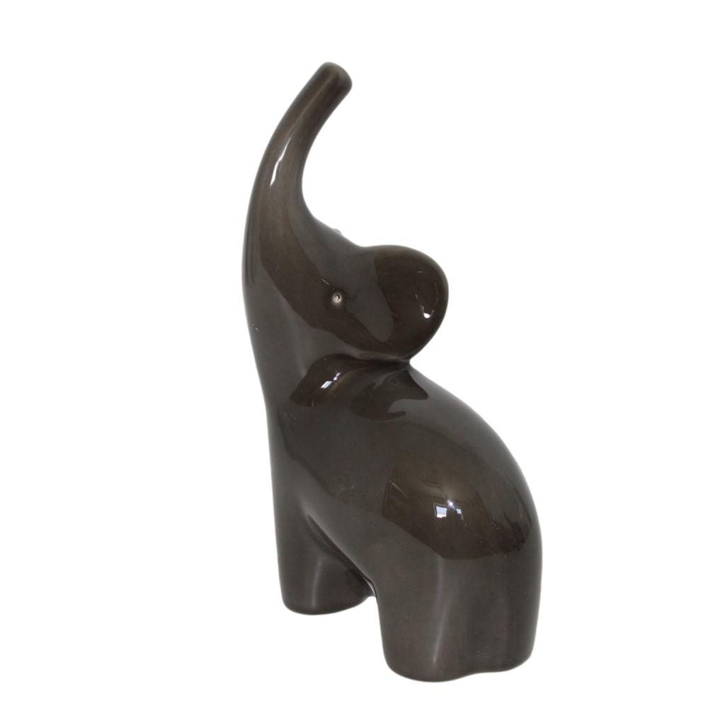 ELEFANTE CINZA 15X7,5X22CM