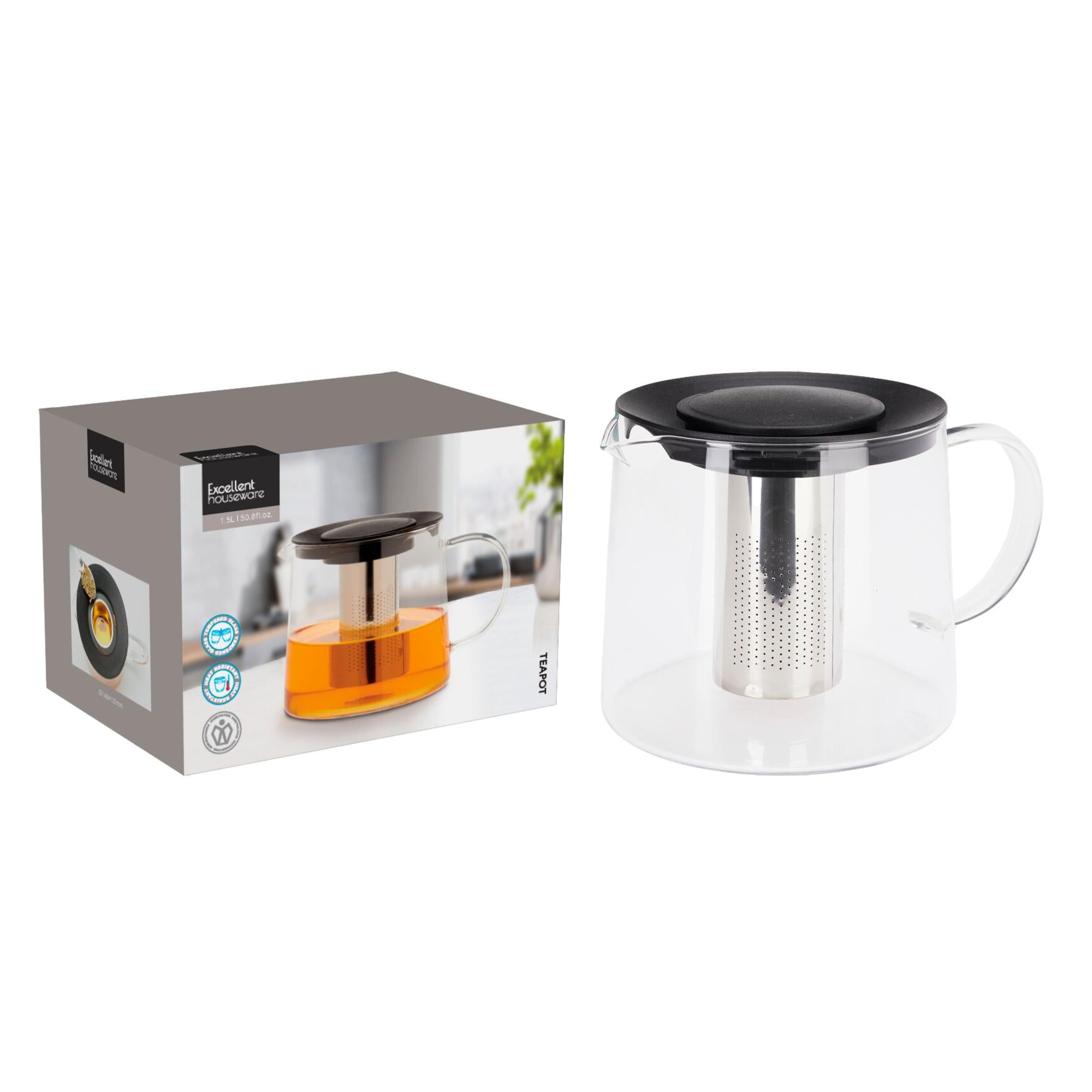 CHALEIRA C/ FILTRO 1500ml