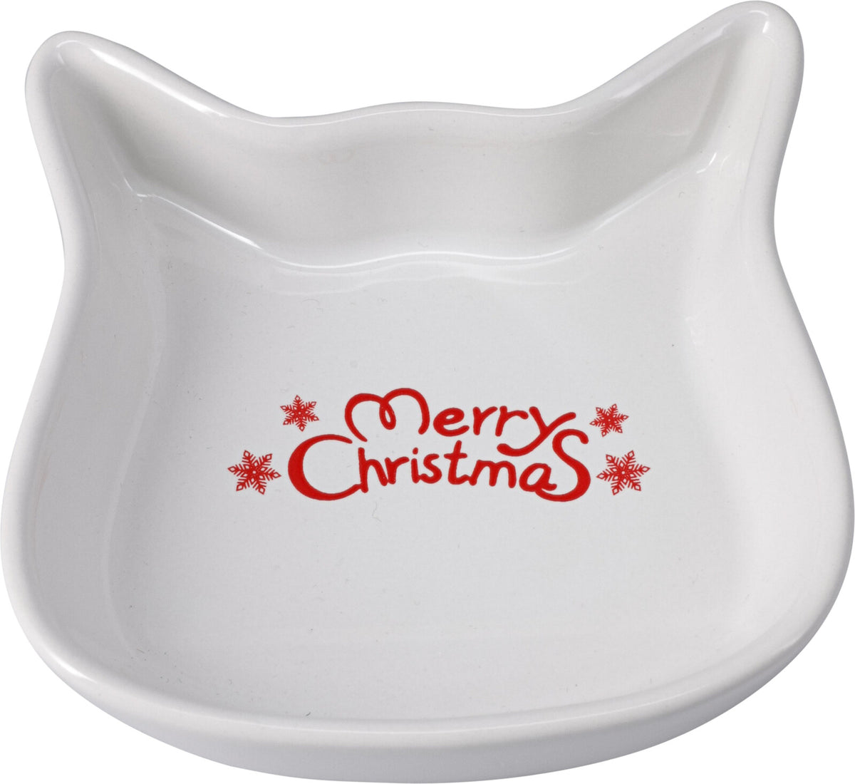 TAÇA GATO NATAL 13,5X13Cm