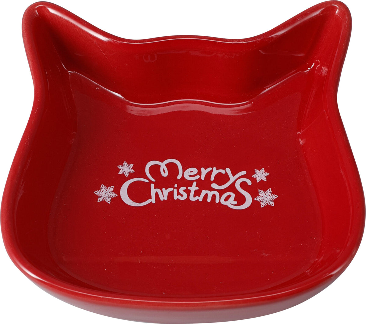 TAÇA GATO NATAL 13,5X13Cm