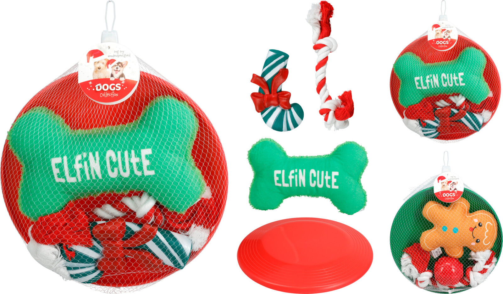 BRINQUEDOS P/ CÃES NATAL