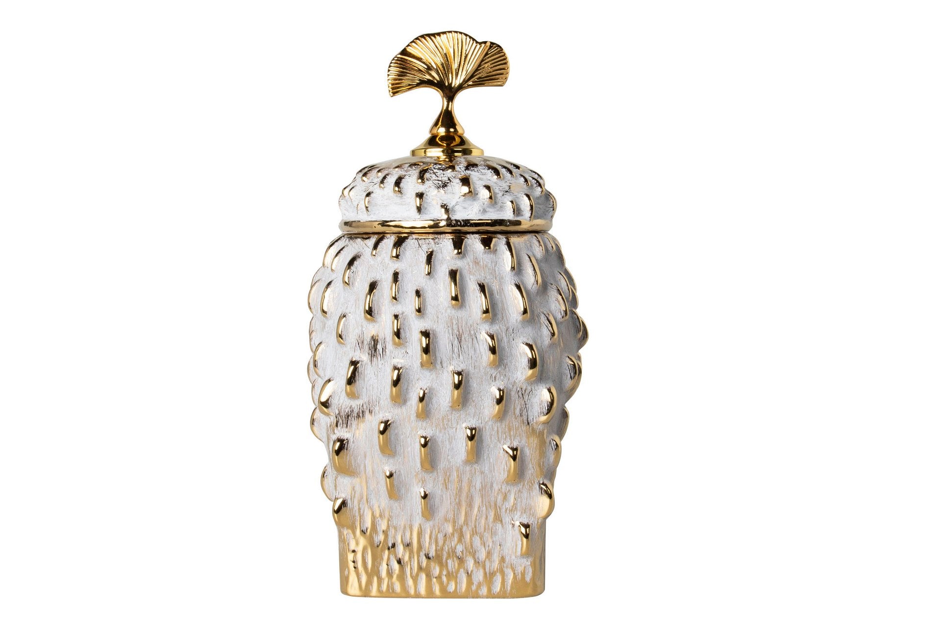 POTE DOURADO 16X16X30Cm