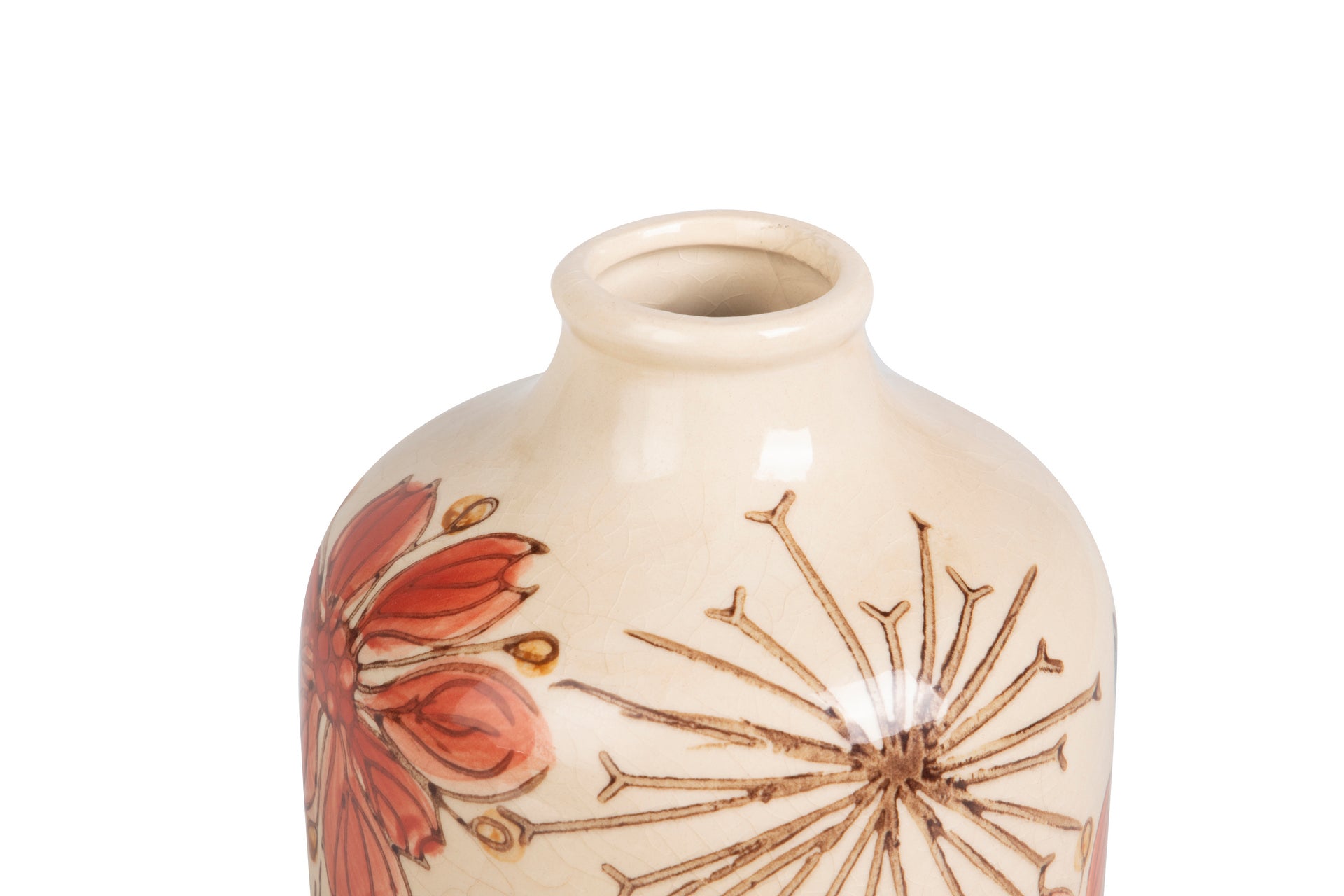 JARRA FLORES 18X15X41Cm