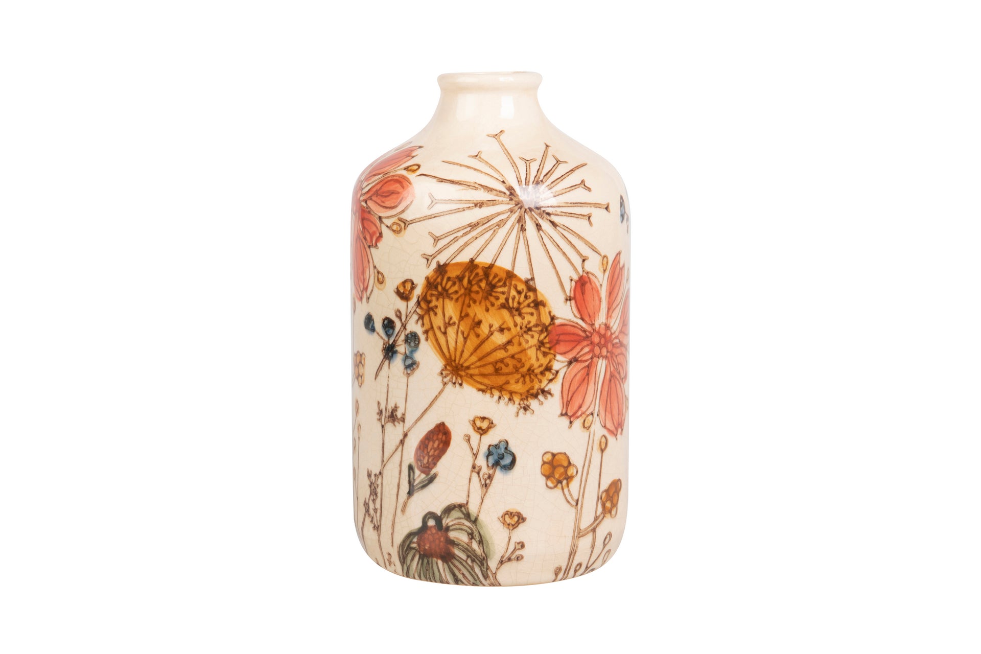 JARRA FLORES 18X15X41Cm