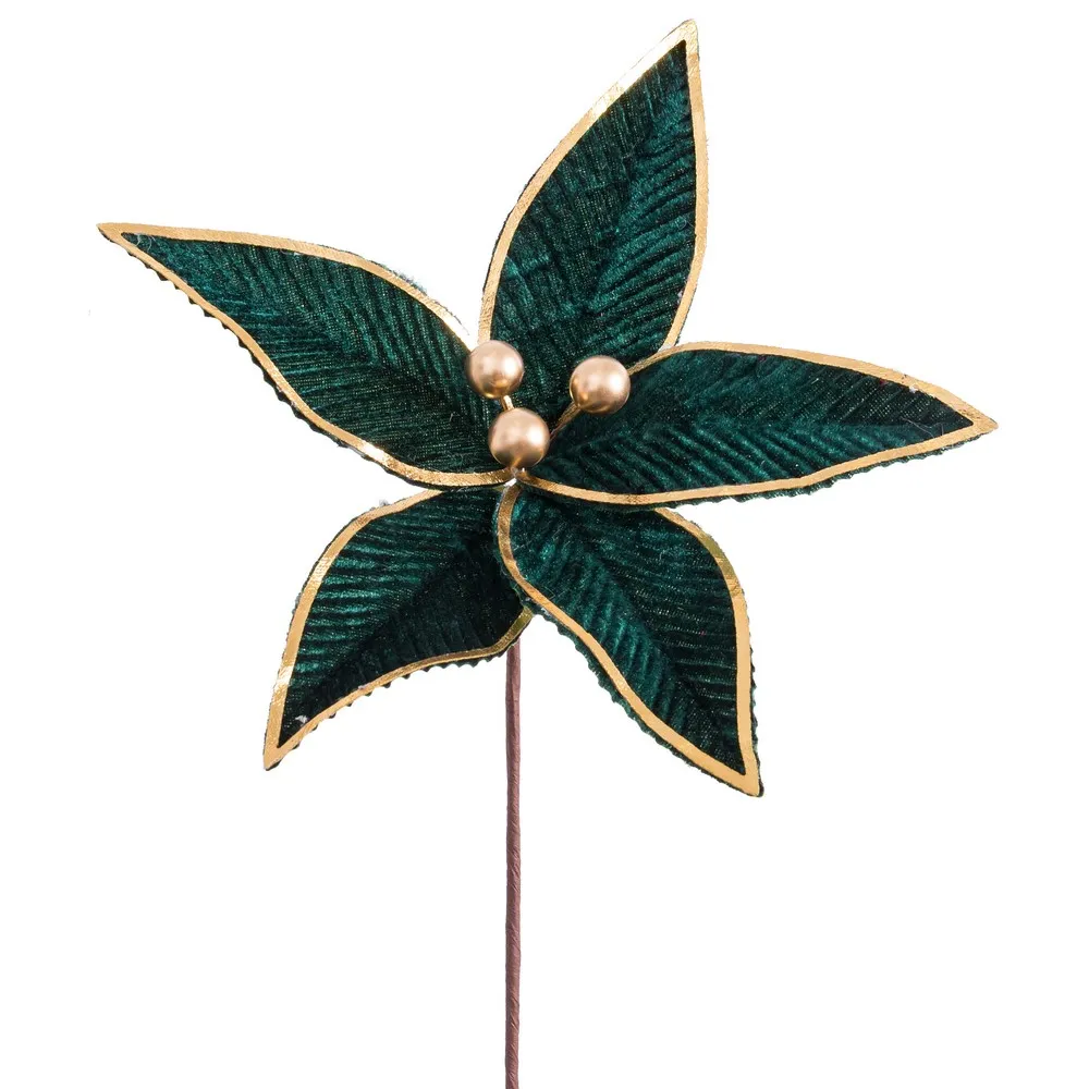 POINSETIA VERDE 23X23X20Cm