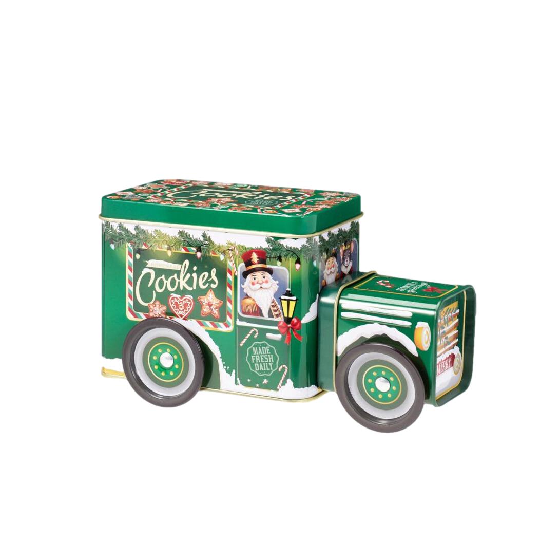 CARRO DE COOKIES VERDE 18,5x8x9CM