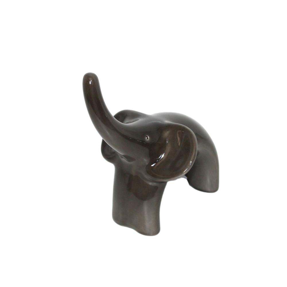 ELEFANTE CINZA 15X10X13CM