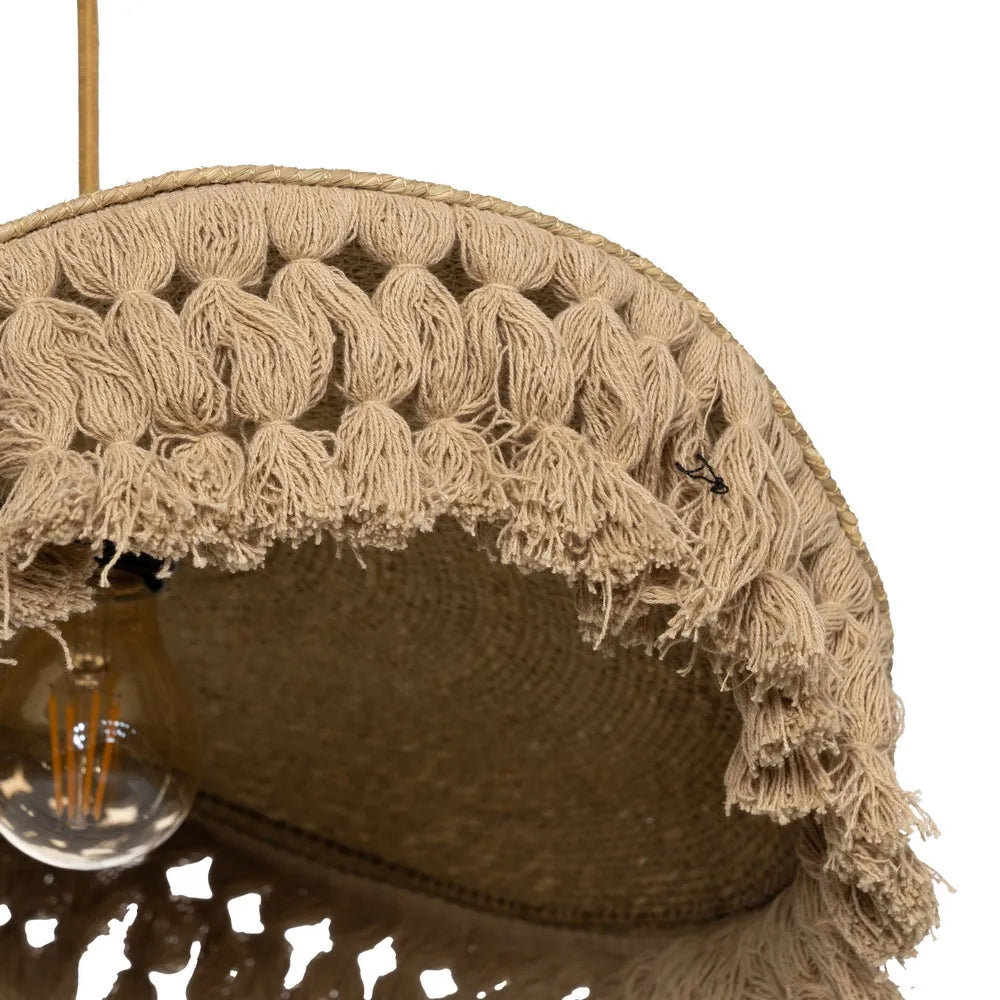 CANDEEIRO FIBRA NATURAL 90Cm