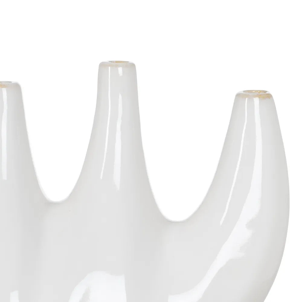 JARRA BRANCA 47X16X25Cm