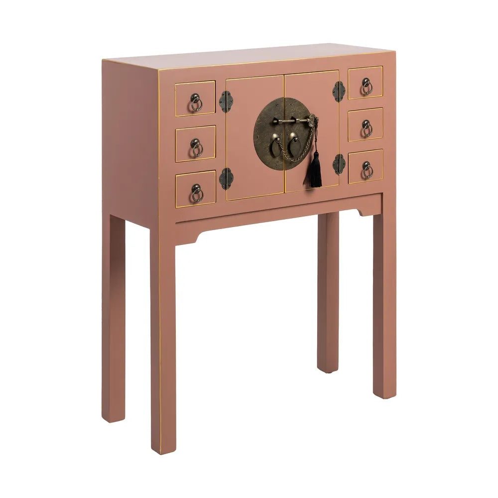CONSOLA MOCHA 63X26X80Cm