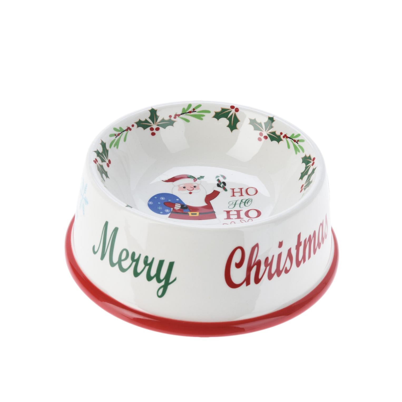 TAÇA ANIMAIS MERRY CHRISTMAS 6X17X17Cm