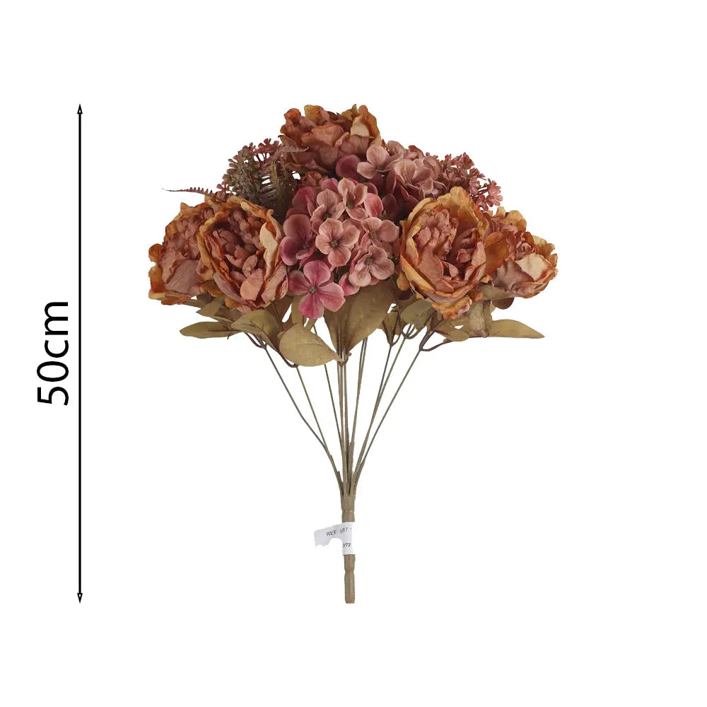 RAMO PEONIAS SALMÃO 47Cm