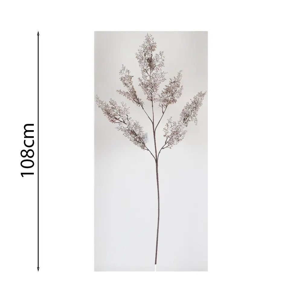 HASTE FLORES BRANCAS 108Cm