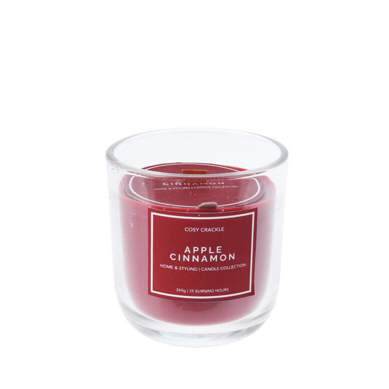 VELA AROMÁTICA APPLE CINNAMON 260g