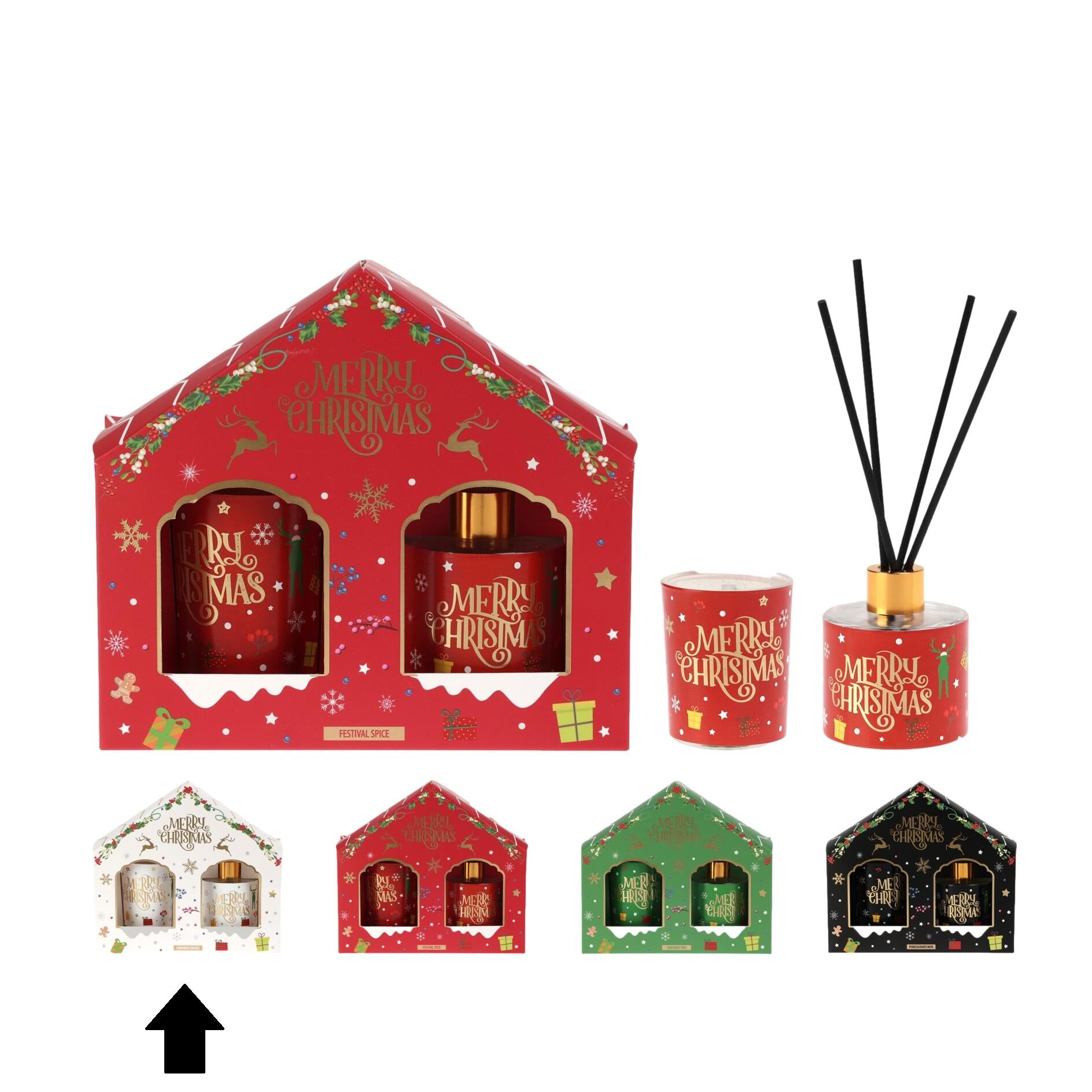 CONJ. MIKADO 40ml+ VELA CINAMON ORANGE