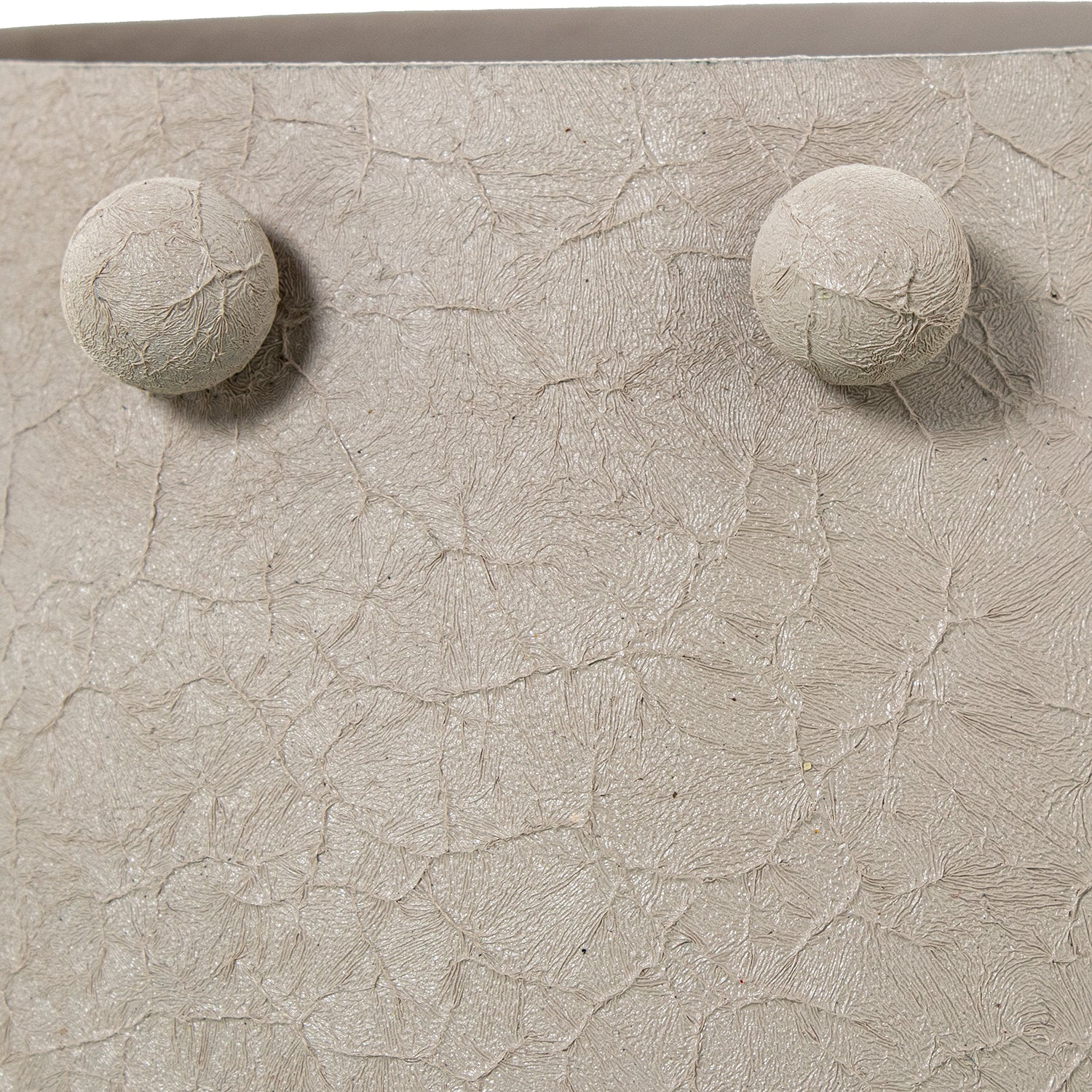 JARRA TAUPE 16X16CM
