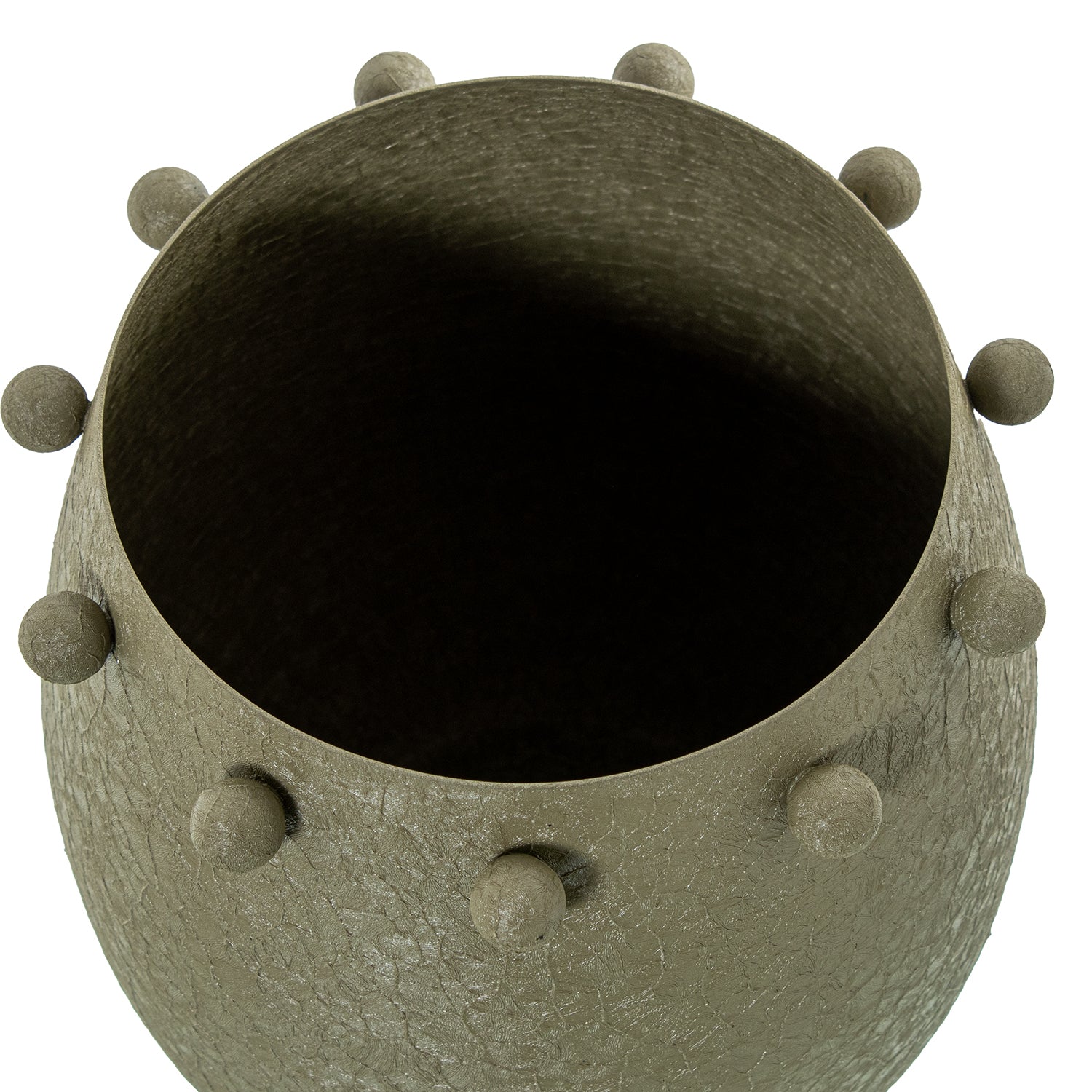 JARRA VERDE 16X16CM