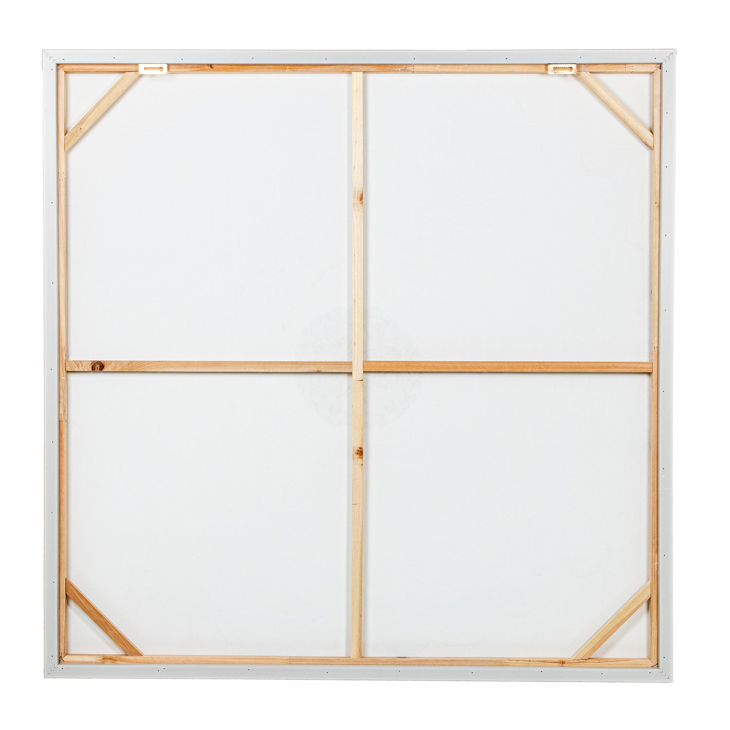 QUADRO FLOR CRU 102X102Cm