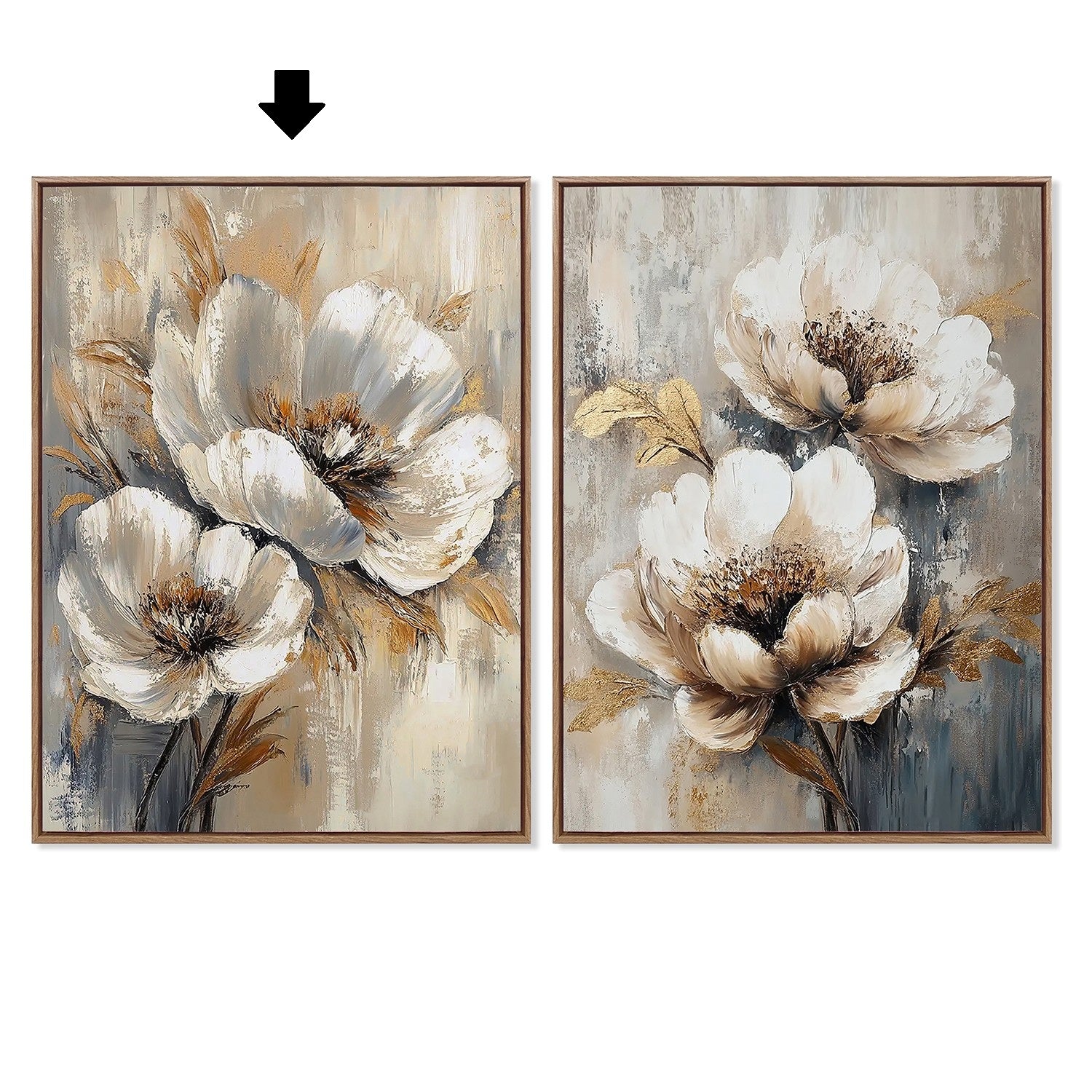 QUADRO FLORES 60X80Cm