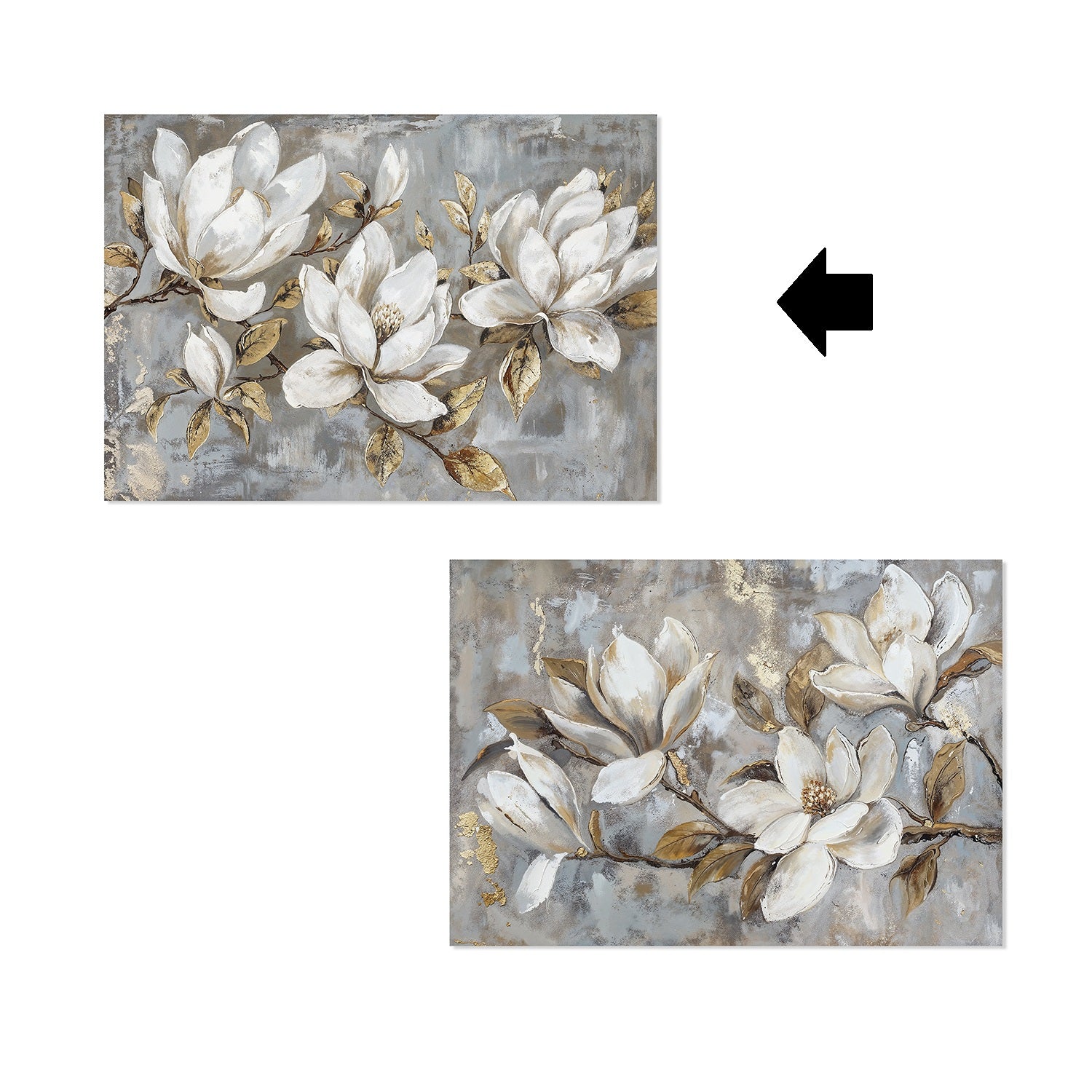 TELA FLORES 100X70Cm