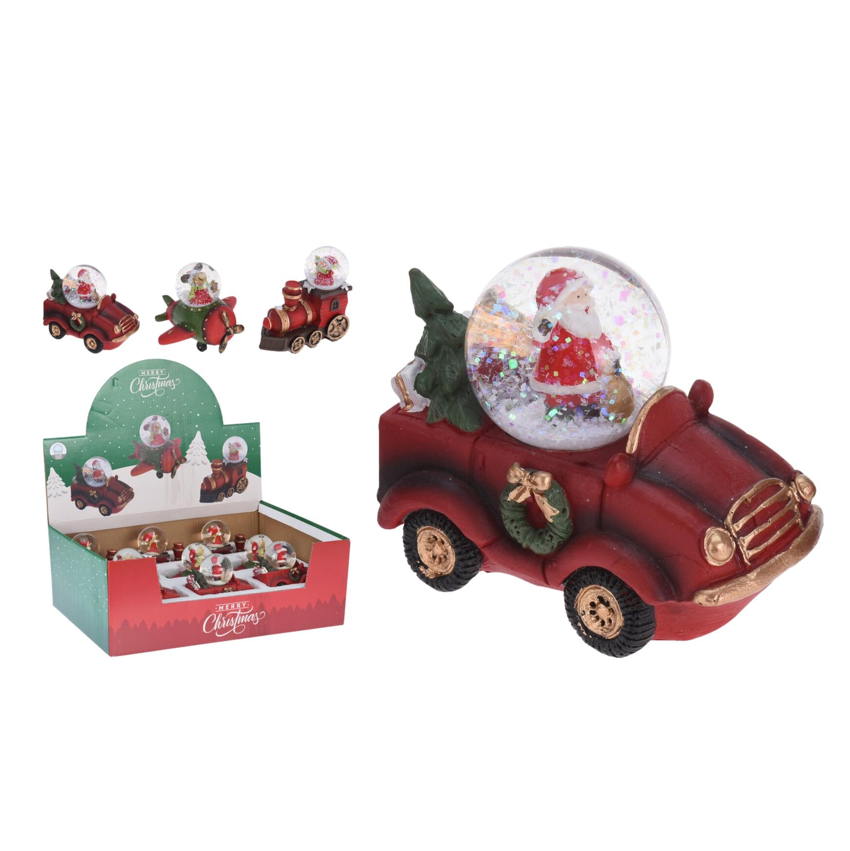 DECOR NATAL C/ GLOBO 10CM
