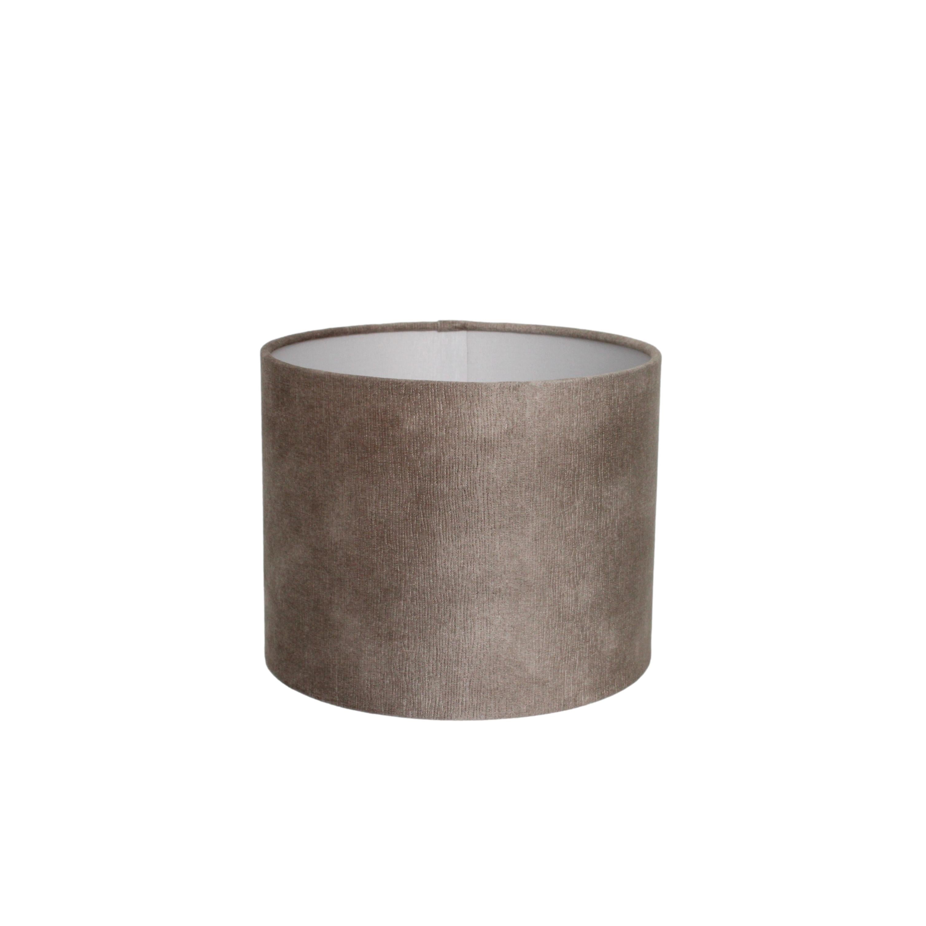 ABAJOUR WUFF TAUPE 25X20CM