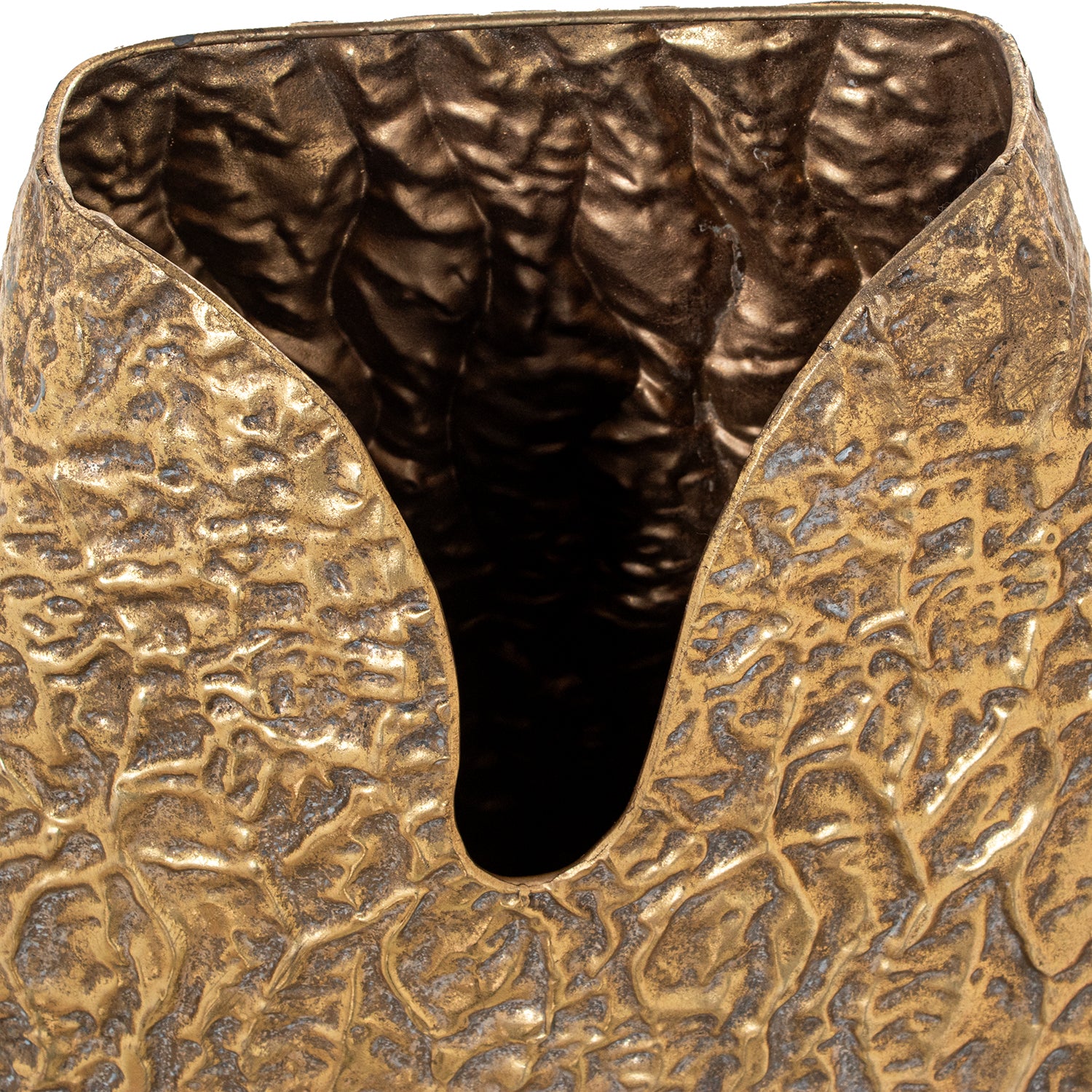 JARRA DOURADA 32X13X44CM