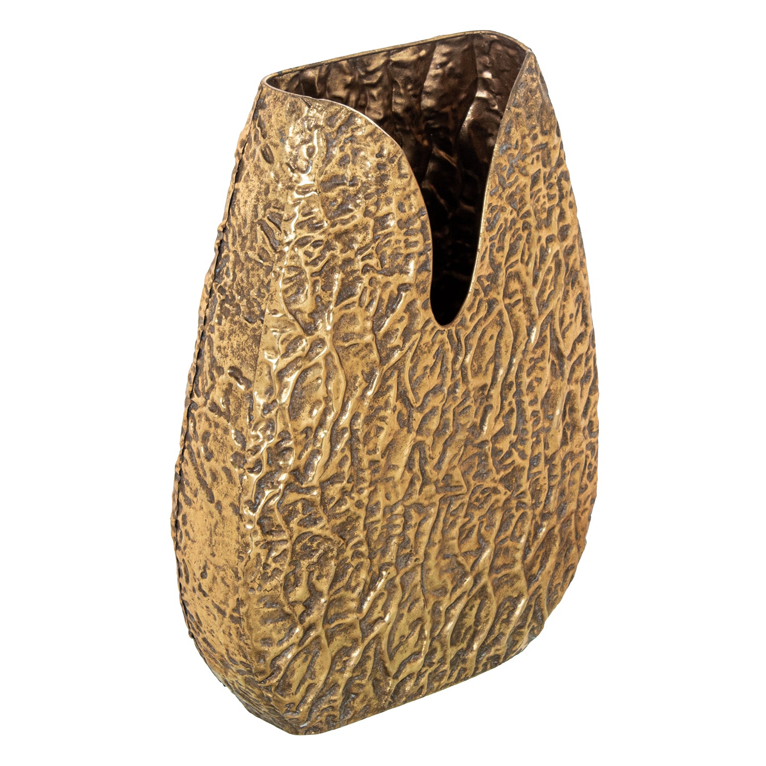 JARRA DOURADA 32X13X44CM