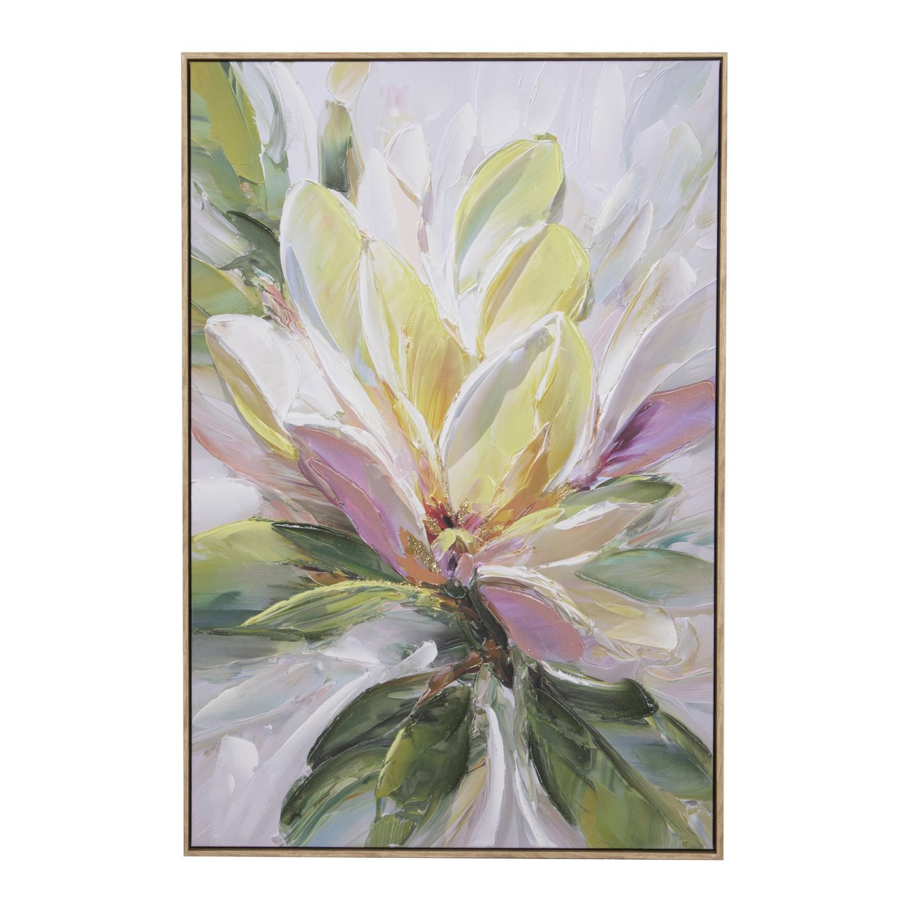 QUADRO FLOR COLORIDA 83X123Cm