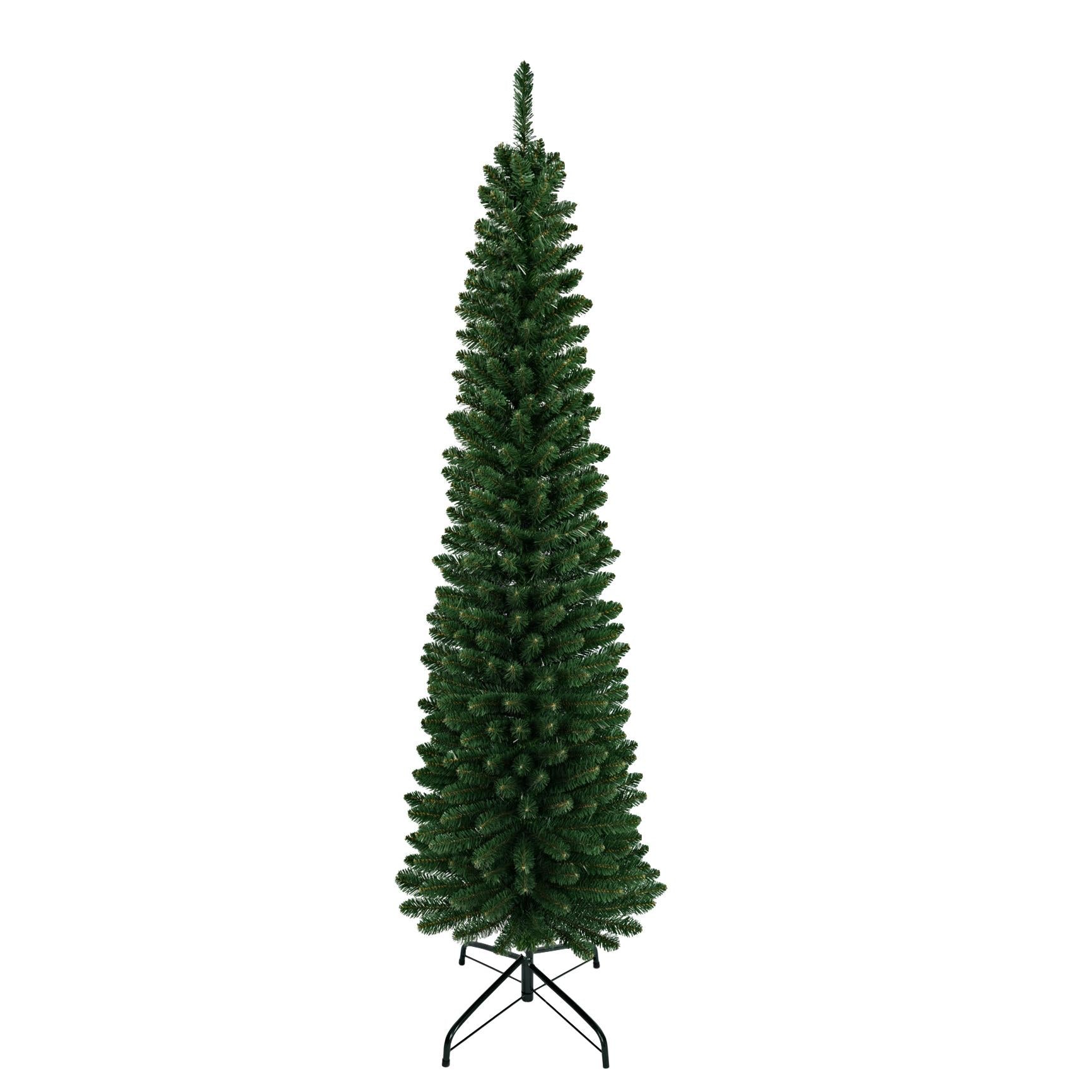 ARBOL DE NAVIDAD DELGADO 180CM