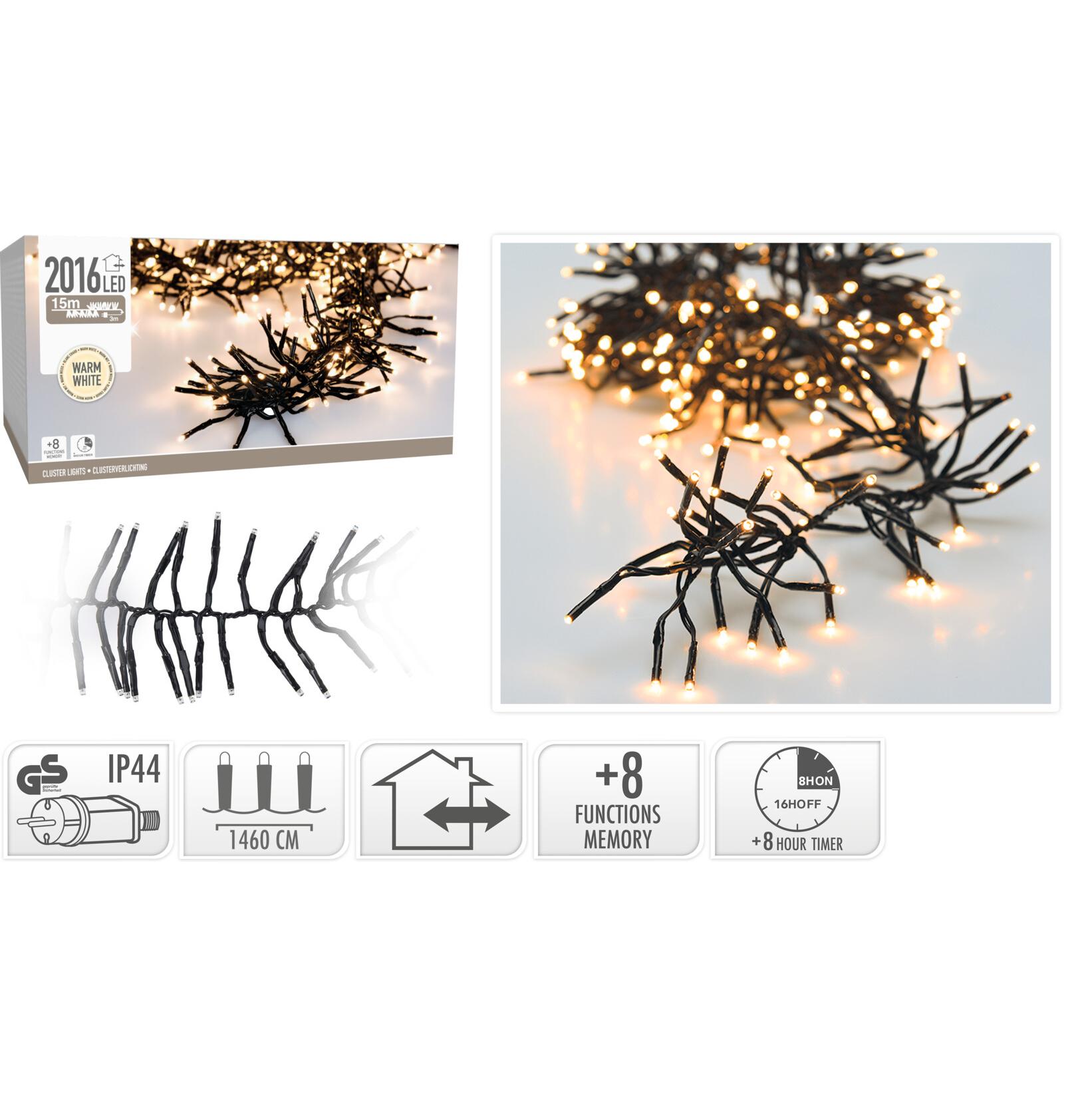 LUZES NATAL 2016 LEDS 15m