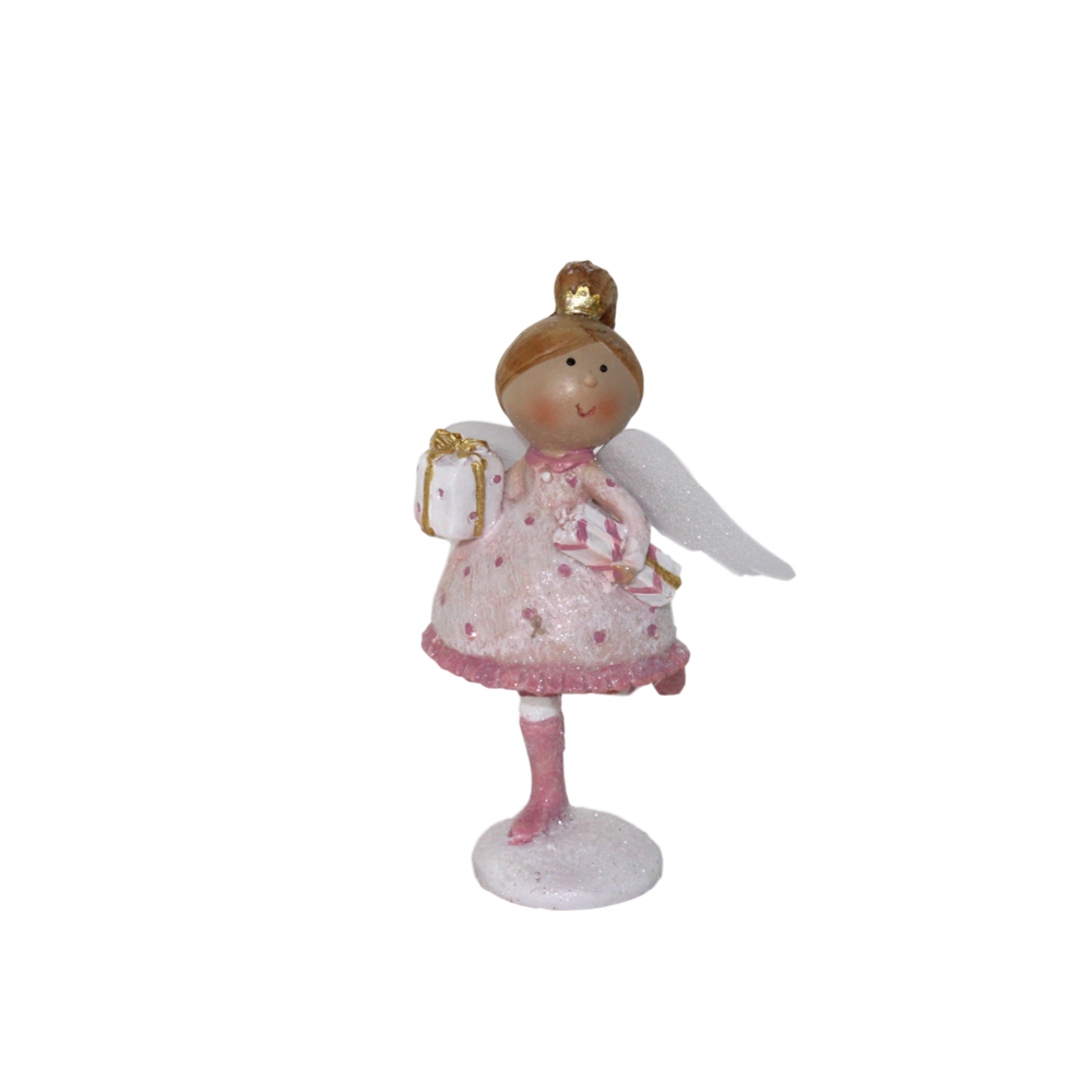 ANJO ROSA 12CM