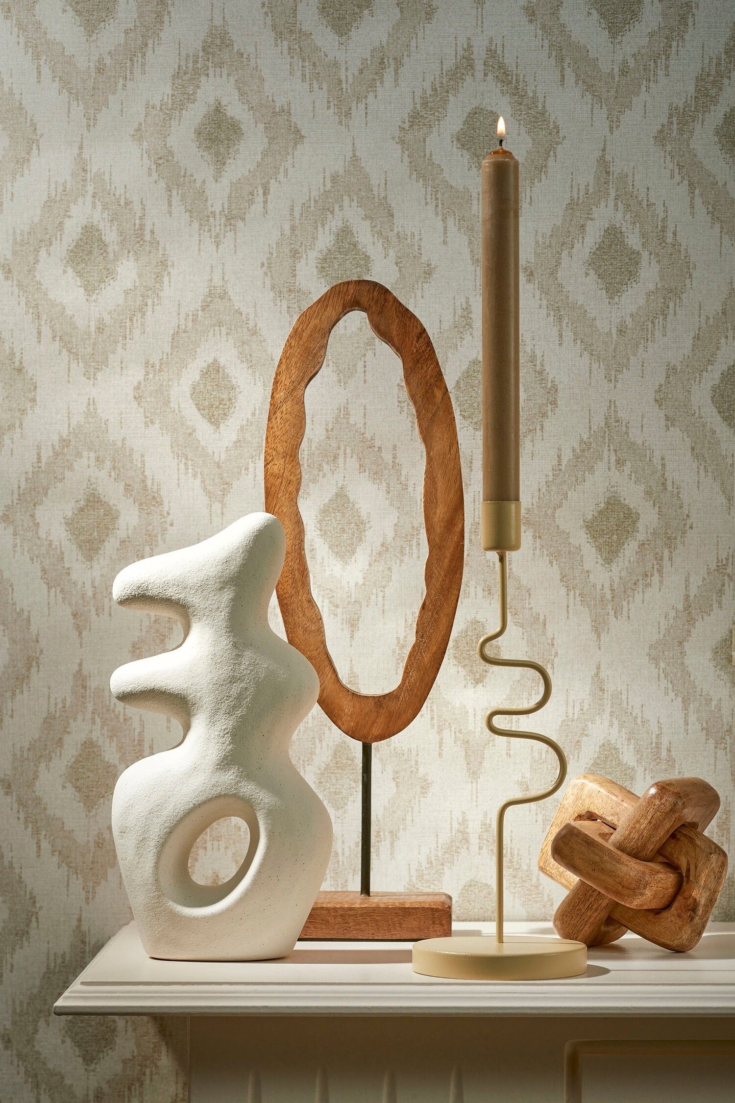 ESTATUETA MADEIRA 14X7X41Cm