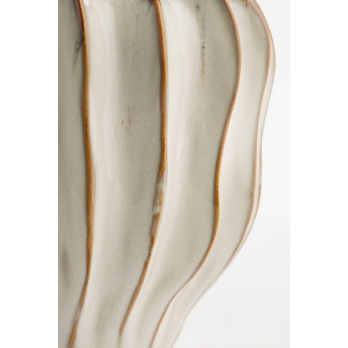 VASO BEGE/CASTANHO 27,5X22Cm