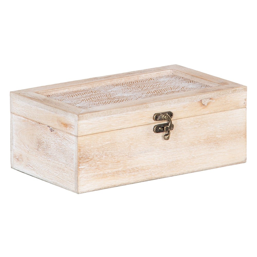 CAJA DE MADERA 24X14X9CM