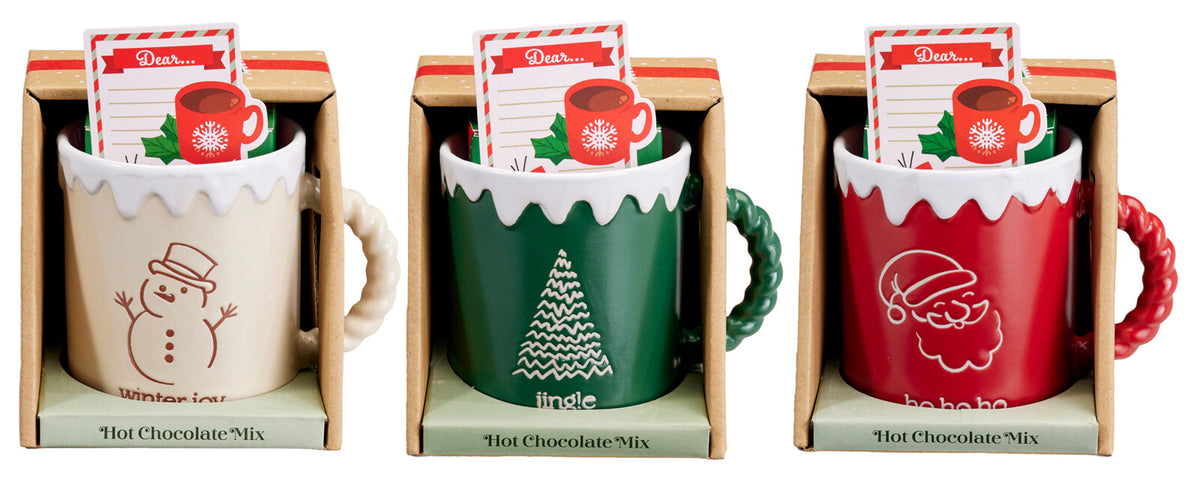 CONJ. CANECA + CHOCOLATE QUENTE