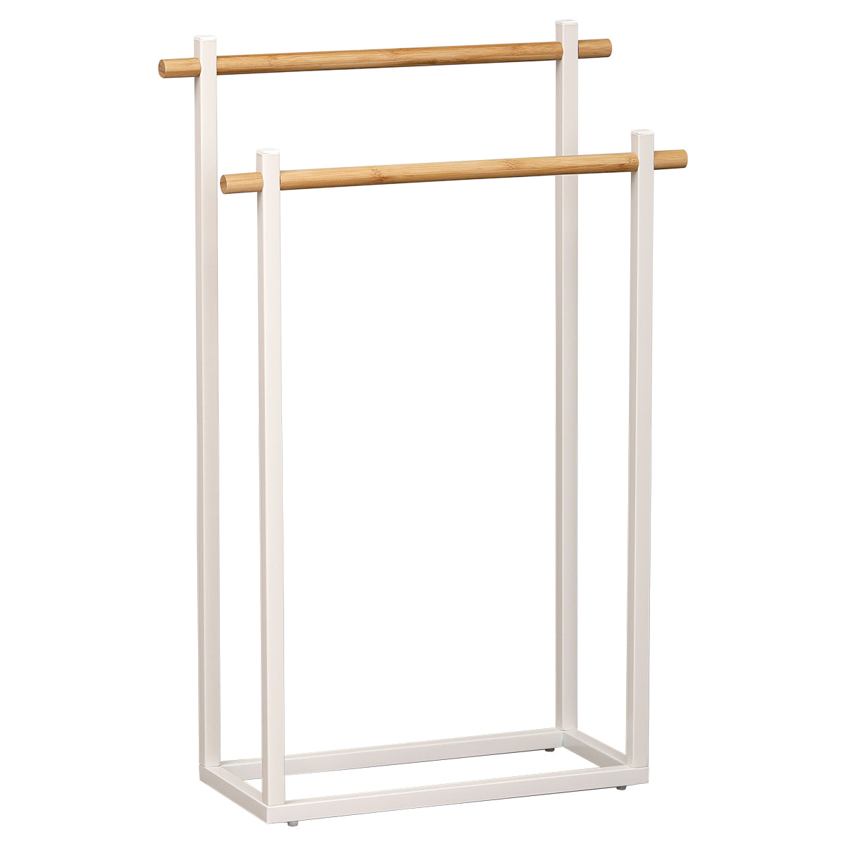 TOALHEIRO BAMBU/BRANCO 53X20X82Cm