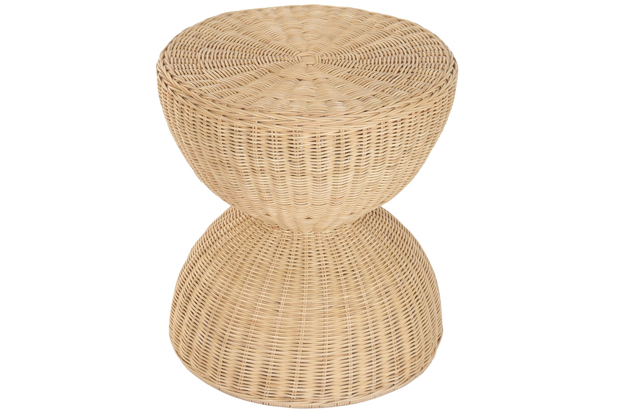 MESA APOIO RATTAN 44X44X47Cm