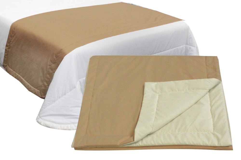 CUBRE PIES ALGARVE CAMELLO 70X240CM