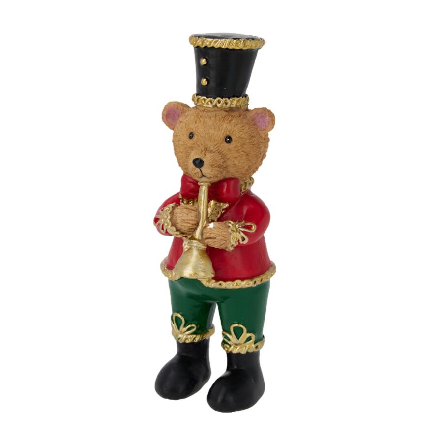URSO C/ TROMPETE 17,5Cm