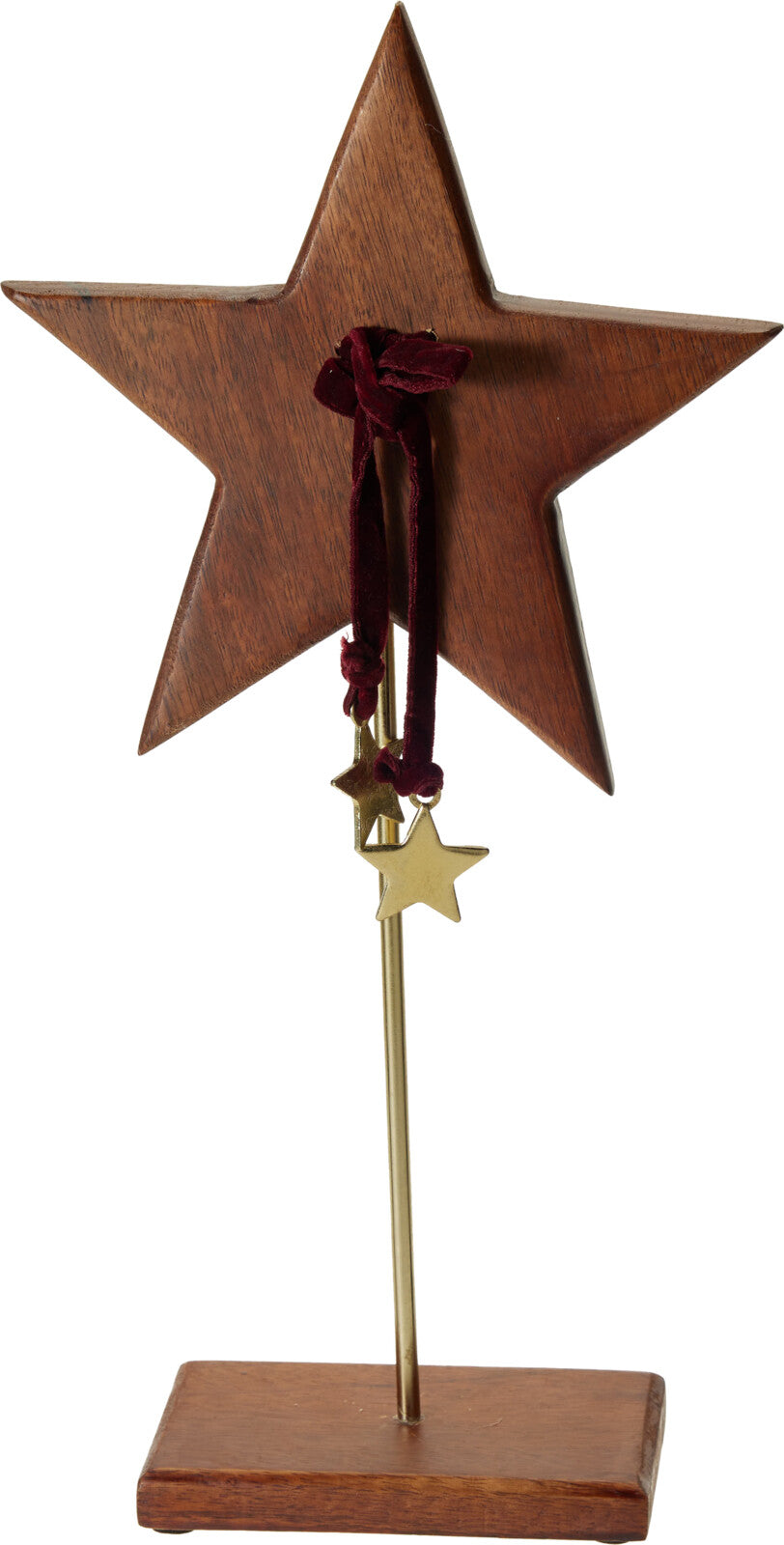 Estrela madeira 40 cm (imagem 3)