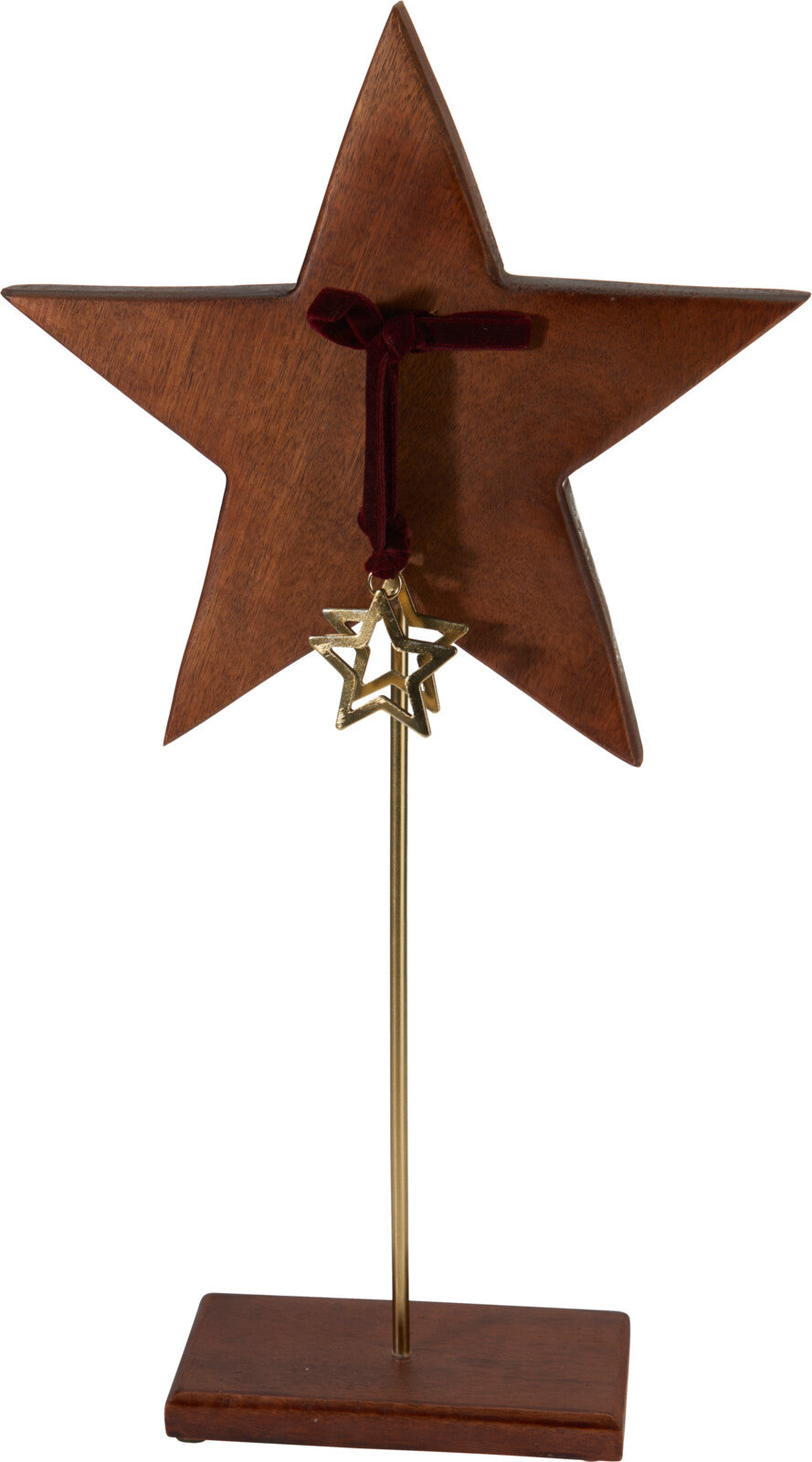 Estrela madeira 50 cm (imagem 3)