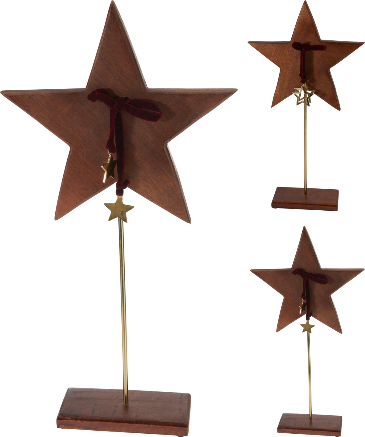 ESTRELA MADEIRA 50Cm
