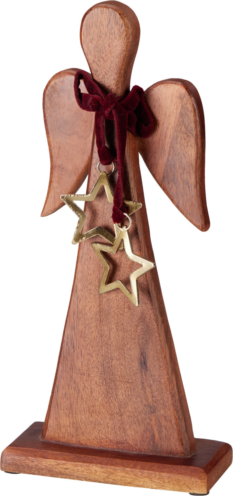 Anjo madeira 32 cm (imagem 4)
