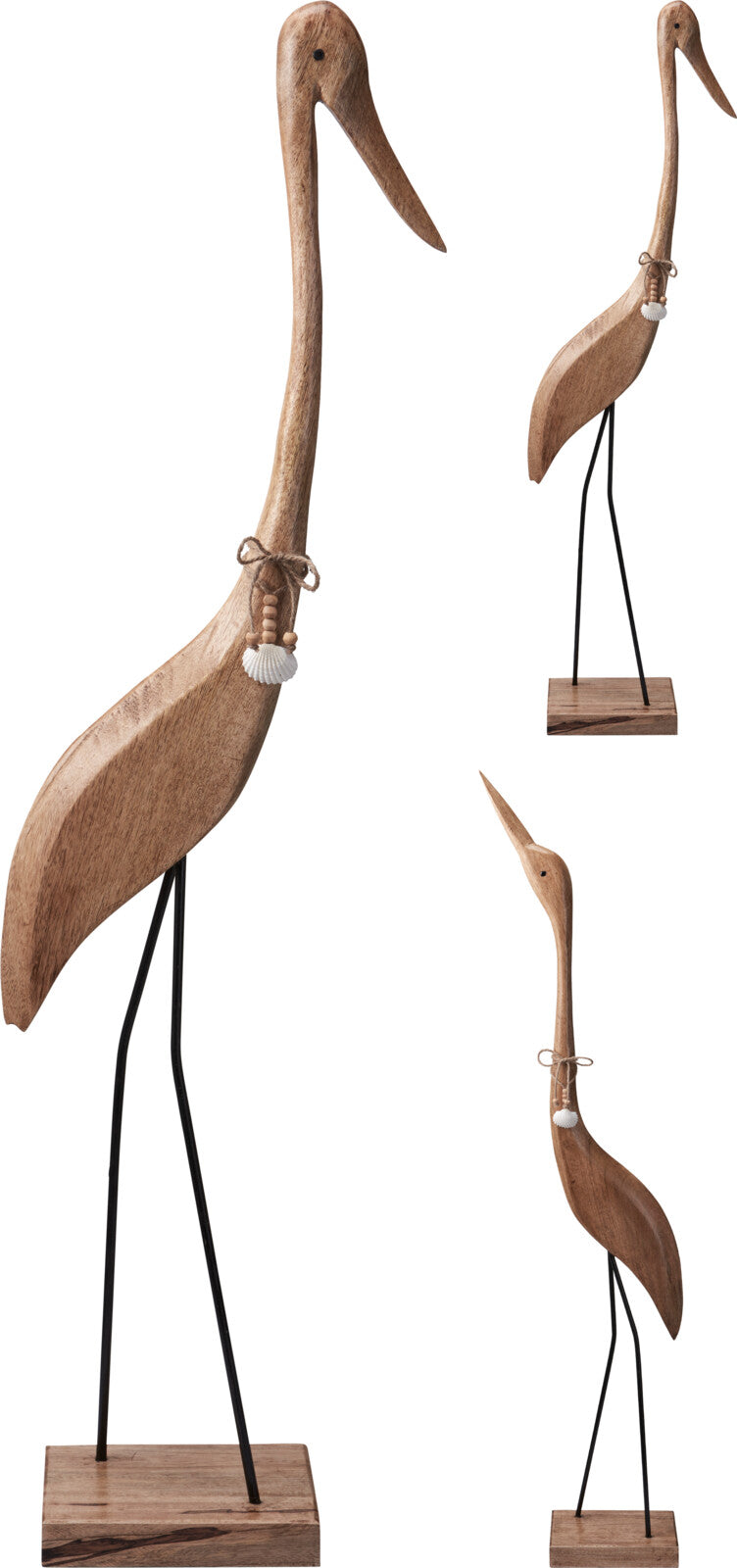 GARÇA MADEIRA 105Cm