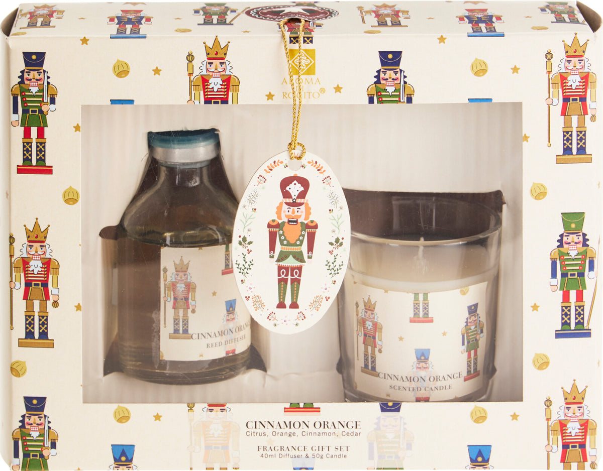 Coffret mikado 40 ml + vela 50 g Natal (imagem 5)
