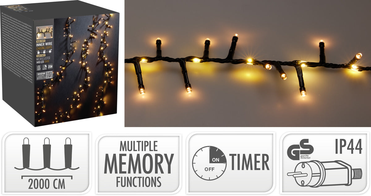 LUZES NATAL 1410 LEDS 20m