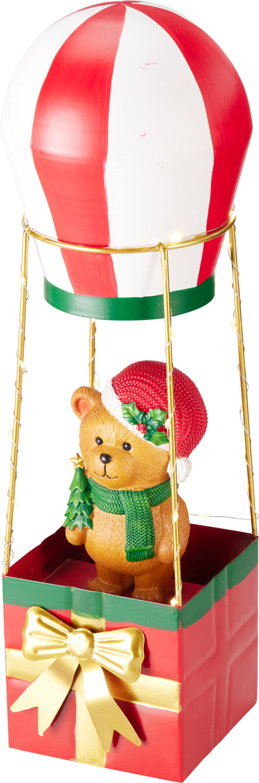 Balão ar quente e urso com LED 37 cm (imagem 4)