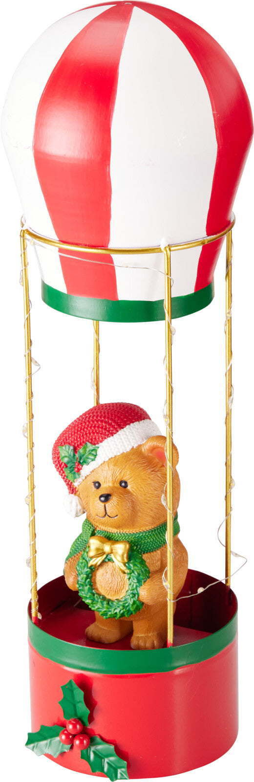 Balão ar quente e urso com LED 37 cm (imagem 3)