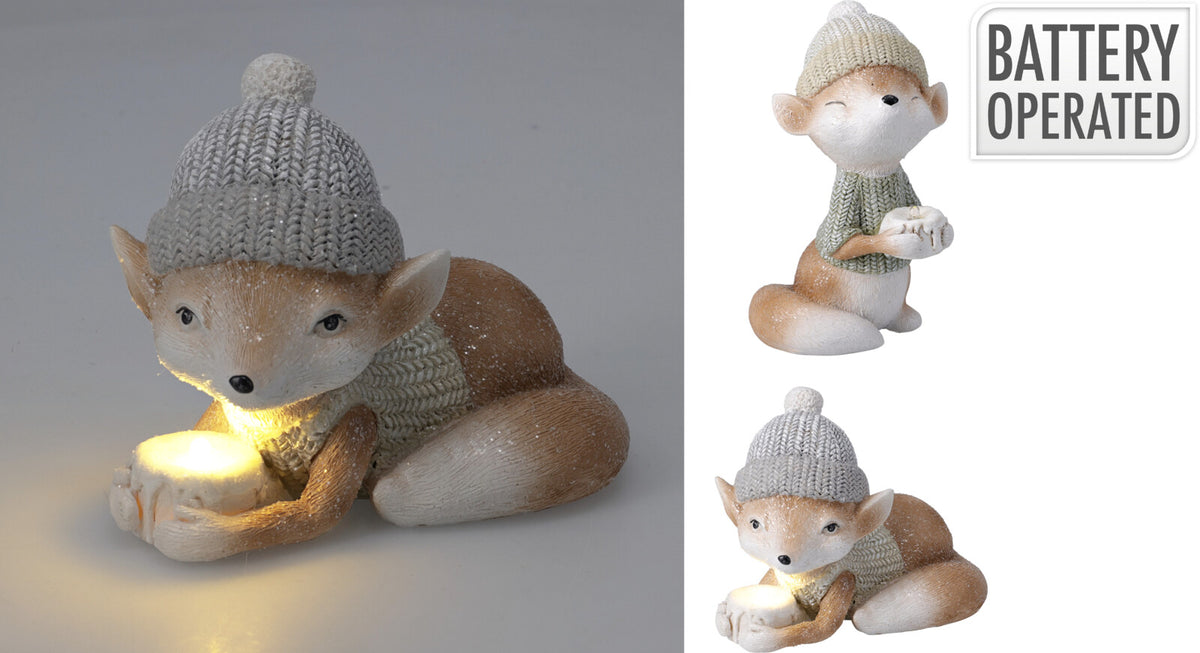 RAPOSA C/ LED 15Cm